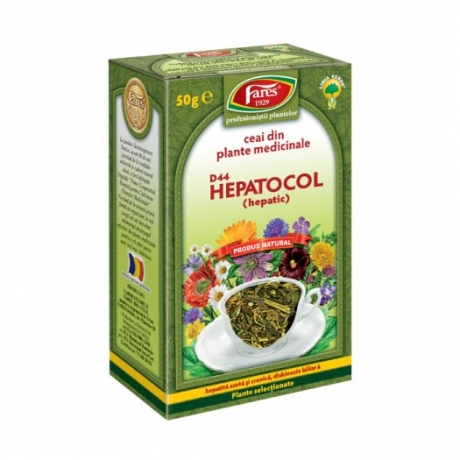 Ceai HEPATOCOL 50 g - Fares